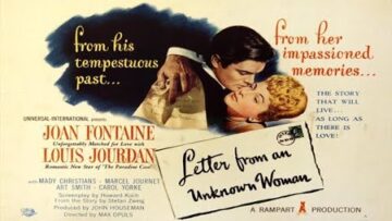 حصرياً فيلم عن الرواية العالمية ( رسالة من إمرأة مجهولة – 1948 ) لـ جوان فونتين ᴴᴰ