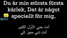 اغنية سويدية مترجمة كلمات بسطية Min Största Första Kärlek تعلم اللغة السويدية
